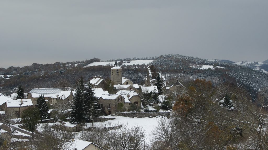 Canilhac sous la neige